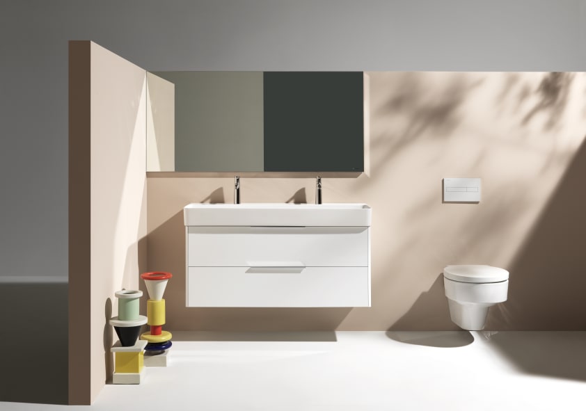 Wall-hung WC 'rimless', washdown, without flushing rim | Wall-hung 