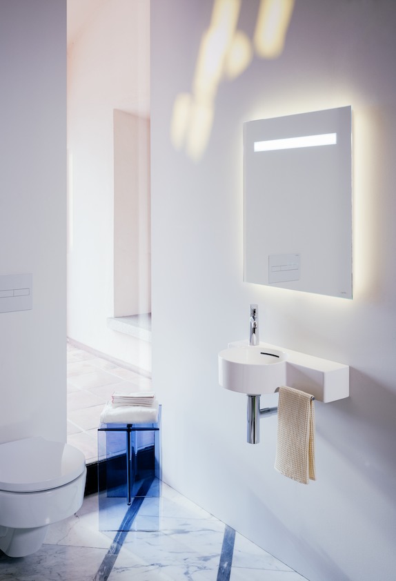 Wall-hung WC 'rimless', washdown, without flushing rim | Wall-hung 
